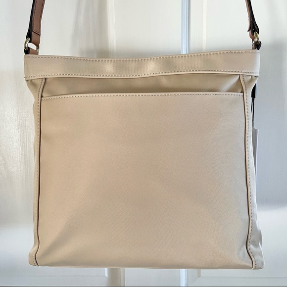 Calvin Klein Crossbody Messenger Handbag Brown/Tan - Picture 3 of 16